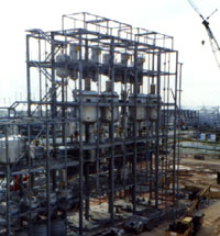 Structural Fabrication & Installation (Steel) for SAK Plant